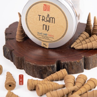 Nụ trầm hương nguyên chất không hương liệu giúp thanh tẩy không gian 1 túi- 60 viên/100gr