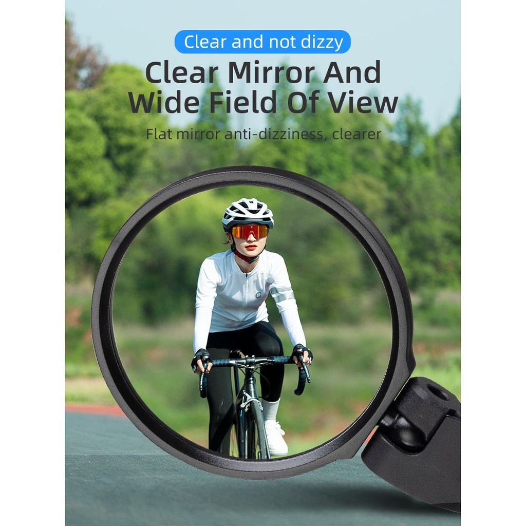 ROCKBROS HD Gương View, Tay Lái Xe Đạp Đường Bộ MTB, Góc Có Thể Điều Chỉnh, Phụ Kiện Đi Xe Đạp Chiếu Hậu
