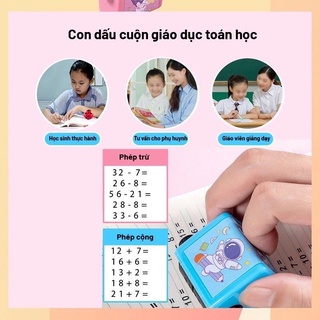Máy in phép tính - con lăn tạo phép tính cộng trừ cho bé học tập hiệu quả - Đồ chơi trẻ em phát triển trí tuệ
