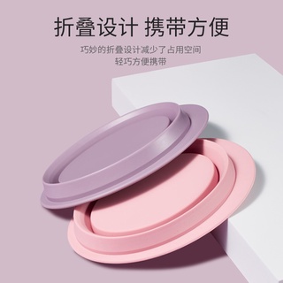 Miếng Silicon Vệ Sinh Cọ Trang Điểm Gấp Gọn Tiện Lợi GECOMO