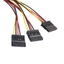 BTF 1 4 Pin IDE Sang 3 Bộ Chia Nguồn Kết Nối Cáp Nối Dài Kết Nối Máy Tính Và Cắm Dây HDD