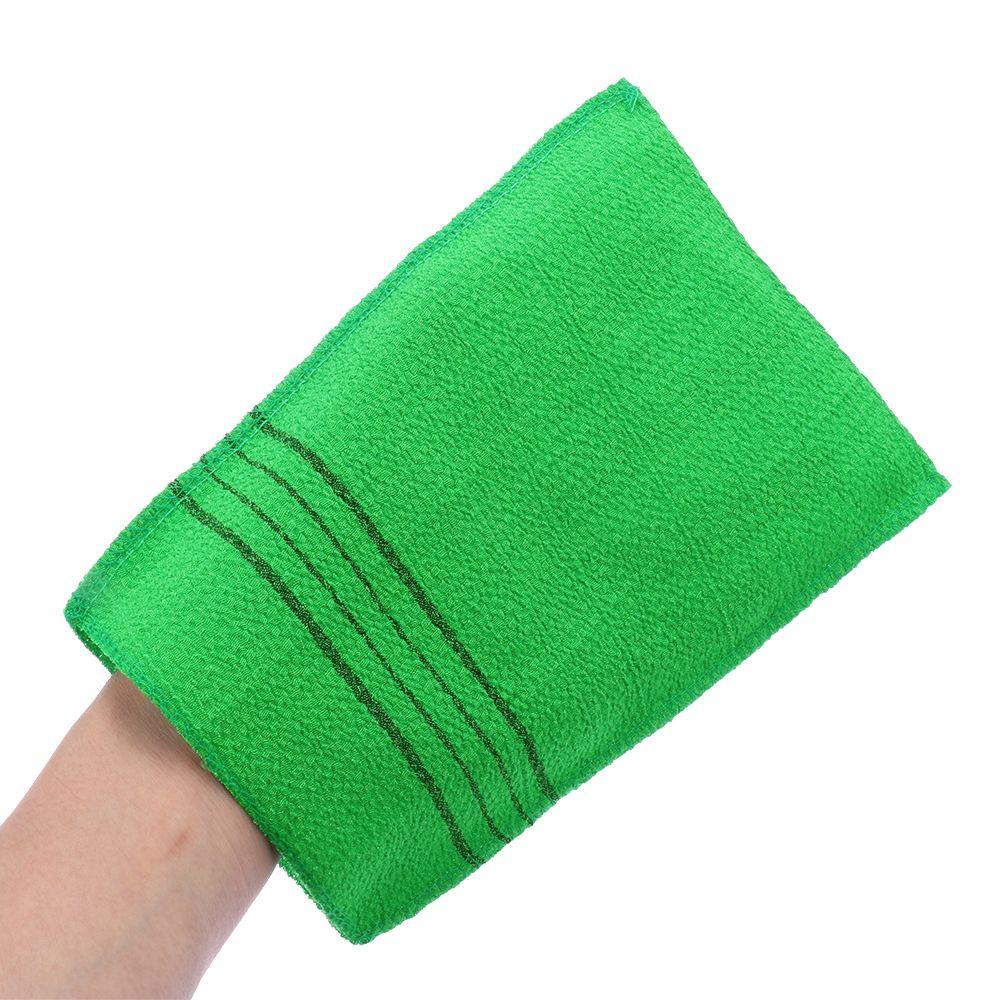 JIGK Tẩy Tế Bào Chết Khăn Tắm Lau Toàn Thân Chà Cực Thoải Mái Massage Mịn Da Tắm Chà