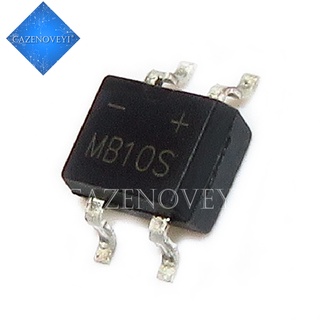 Bộ 10 linh kiện điện tử MB6S MB6 MB8S MB8 MB10S MB10 SMD-4