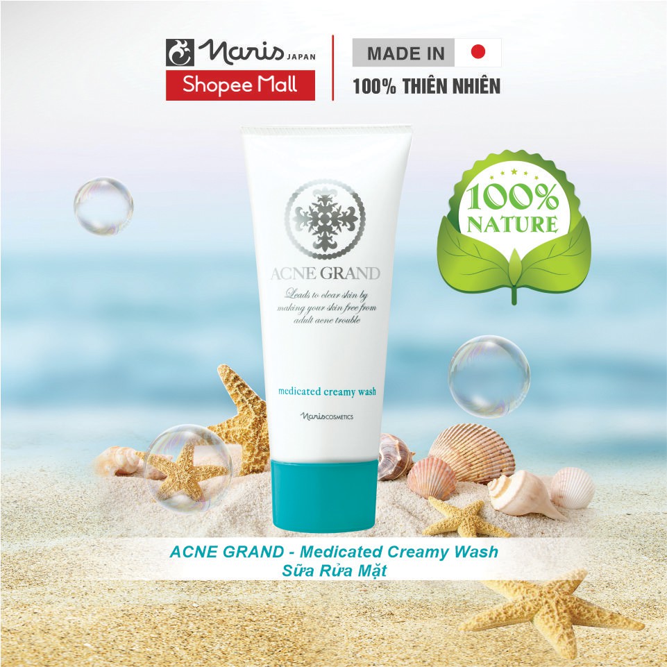 Ảnh SỮA RỬA MẶT NARIS ACNE GRAND MEDICATED CREAMY WASH 100g 3