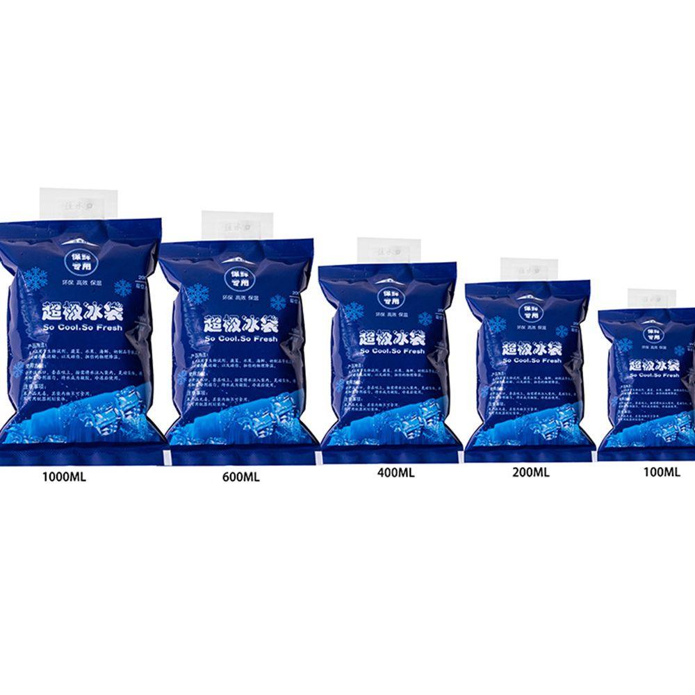 SLICELLIFE 20 Chiếc Túi Làm Mát Có Thể Tái Sử Dụng Đồ Uống Lạnh Bảo Quản Hải Sản Nén Lạnh
