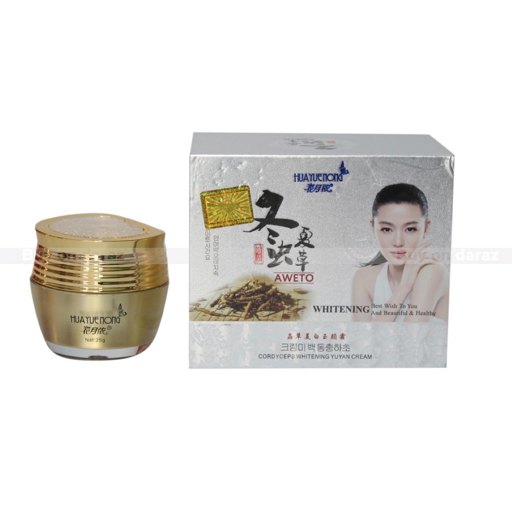 Kem nám tàn nhan trắng da đông trùng hạ thảo Huayuenong whitening aweto ...