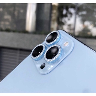 Cường lực lens Kuzoom [ chính hãng ] đính đá bảo vệ camera cho ip 13/13pro/13pro max/14/14plus/14pro/14promax