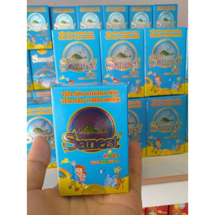 Nước yến sào Sanest kids - KHÁNH HÒA  1hộp (hộp 62ml)