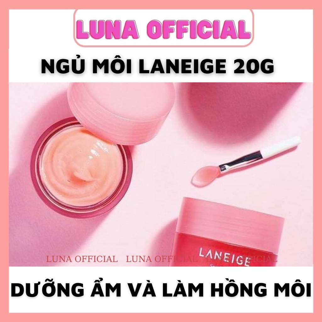Mặt nạ ngủ cho môi Laneige 20g Lip Sleeping Mask, Mặt nạ ngủ môi Laneige Berry