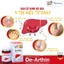 Viên uống bổ gan De-Arthin 30 viên hỗ trợ tăng cường chức năng gan, bảo vệ gan