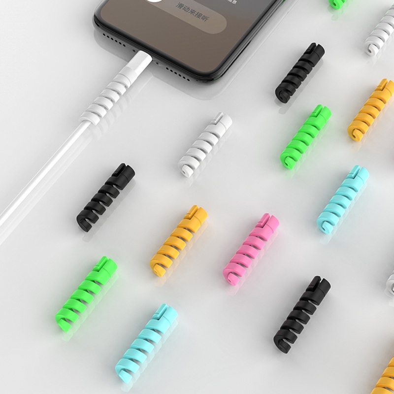 Dụng Cụ Quấn Bảo Vệ Dây Cáp Bằng Silicon Chống Đứt Gãy