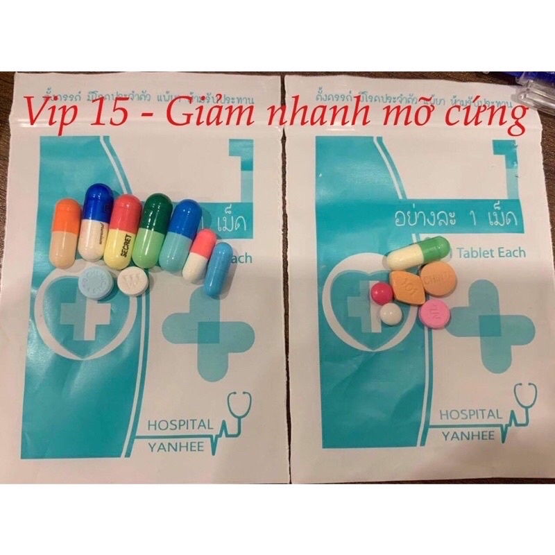 Thành Phần Chính của Thuốc Giảm Cân Yanhee VIP 15