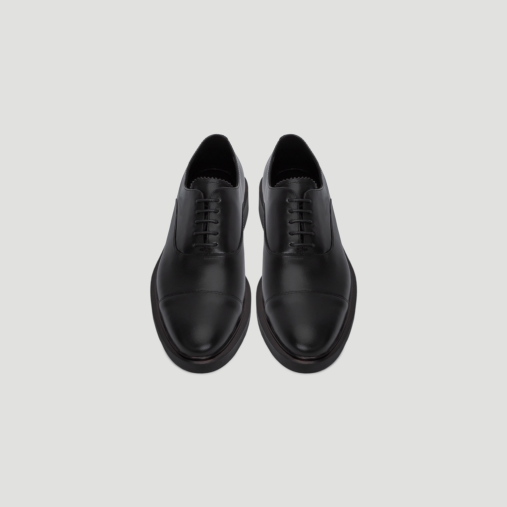 Ảnh Giày Tây Nam THE BASIC WOLF OXFORD - BLACK 3