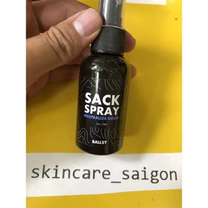 Ballsy Sack Spray (2oz) - Chất khử mùi tự nhiên dành cho nam - Xịt bóng dành cho nam để trung hòa mùi và kích ứng da với