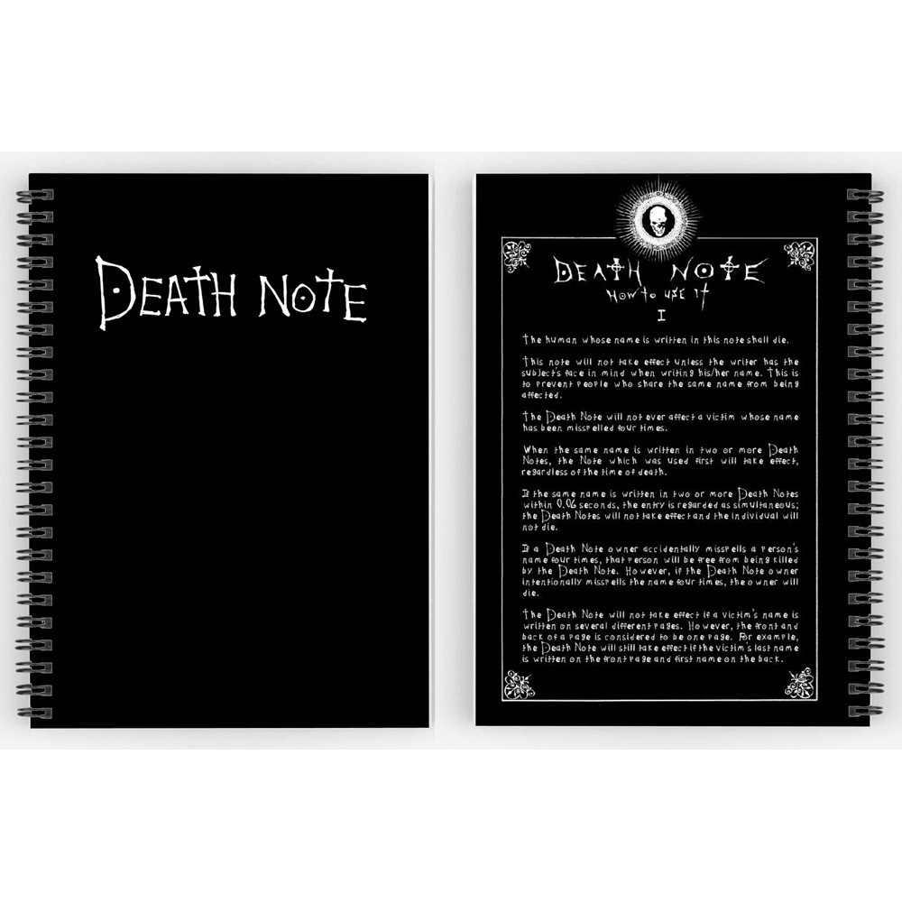 sổ death note sổ gáy xoắn | Shopee Việt Nam