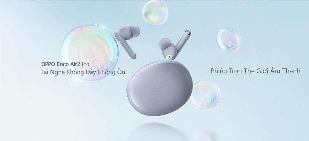Mô tả Tai Nghe Bluetooth Không dây OPPO Enco Air 2 Pro | Hiệu Ứng Âm Thanh Enco Live | Chống ồn chủ động - Hàng chính hãng - 1