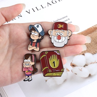 Ghim Cài Áo Tráng Men Hình Nhân Vật Hoạt Hình Anime Cổ Điển