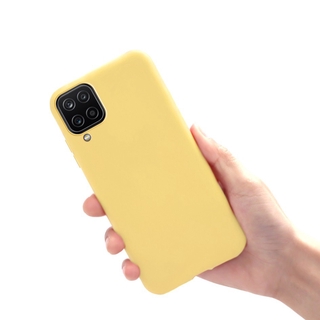 Ốp điện thoại mềm màu trơn xinh xắn cho Samsung Galaxy A12 5G A31 A41 A2 Core A12 A31 A41 2020 A315F A415F A260F