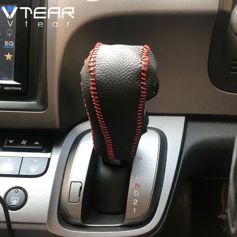 Dành cho xe Honda stream Da khâu tay Gear cover