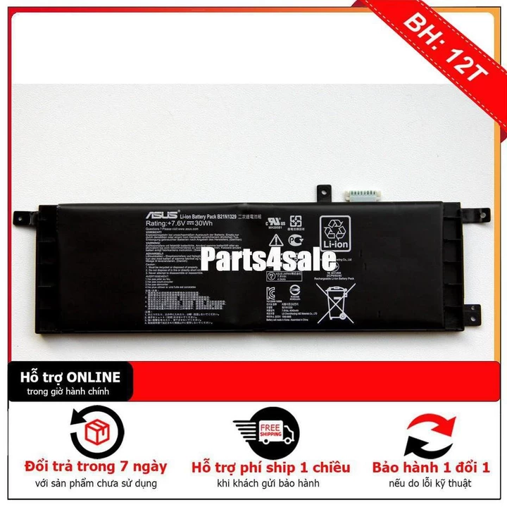 HCM]⚡️[Pin zin]Pin laptop Asus X553S X553SA X553M X553MA Pin zin B21N1329