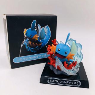 Pokemon Pocket Monsters GK Tượng Mudkip Chikorita Treecko Mimikyu PVC Nhân Vật Hành Động