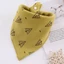 Yếm Ăn Cotton Hai Lớp Siêu Mềm In Họa Tiết Hoạt Hình Có Thể Điều Chỉnh Cho Bé Sơ Sinh