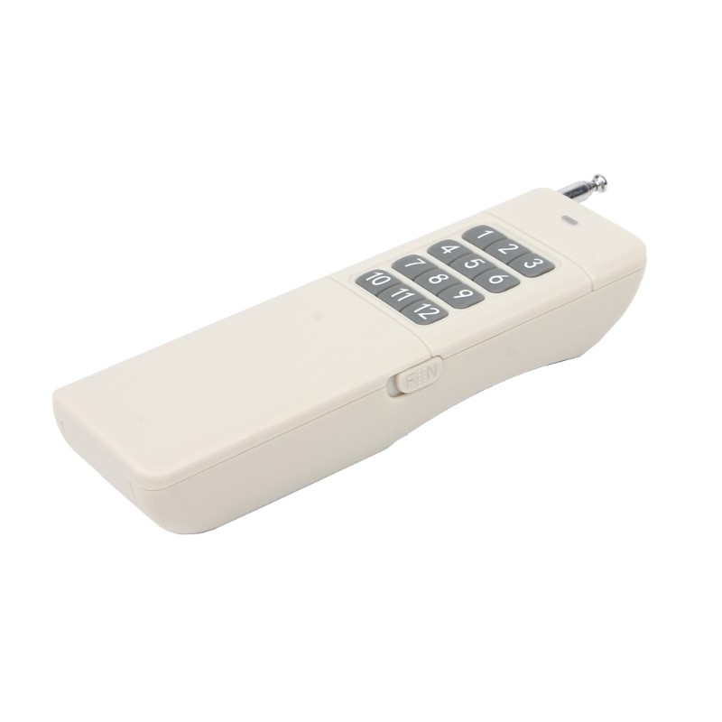 Bộ Điều Khiển Từ Xa 433 Mhz 3000m 1 / 2 / 4 / 6 / 8 / 12 nút bấm Rf