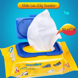 Khăn lau vệ sinh Giày Siêu Tiện Lợi Sneker Wipes (12 khăn)