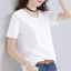 áo thun trơn cổ tròn