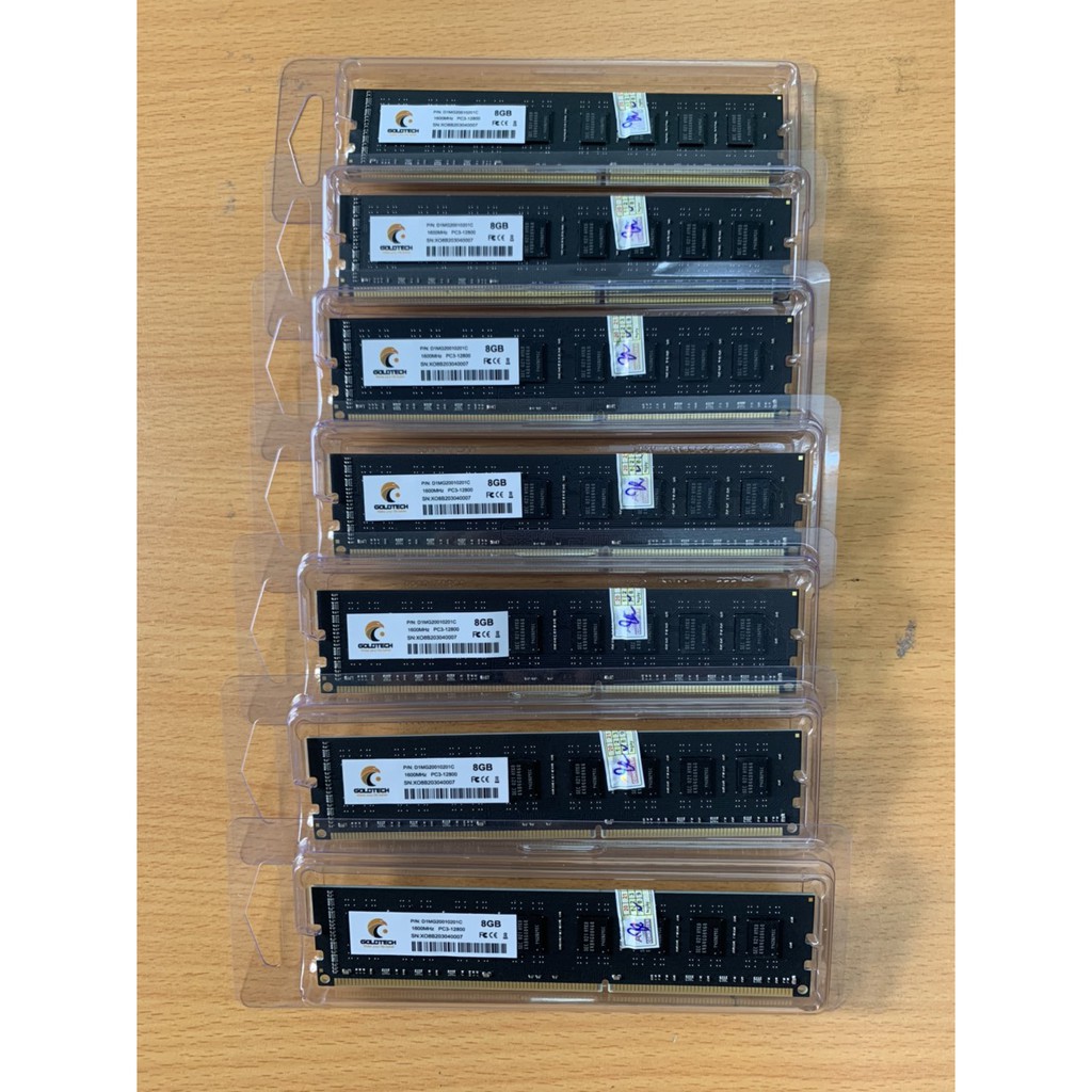 RAM Goldtech 8GB DDR3 Bus 1600Mhz Mới 100% bảo hành 3 năm | Shopee Việt Nam