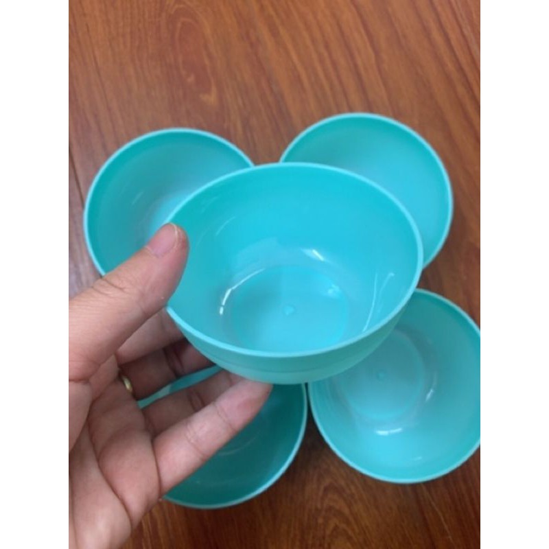 Bát nhựa dẻo trộn bột mặt nạ dùng cho spa