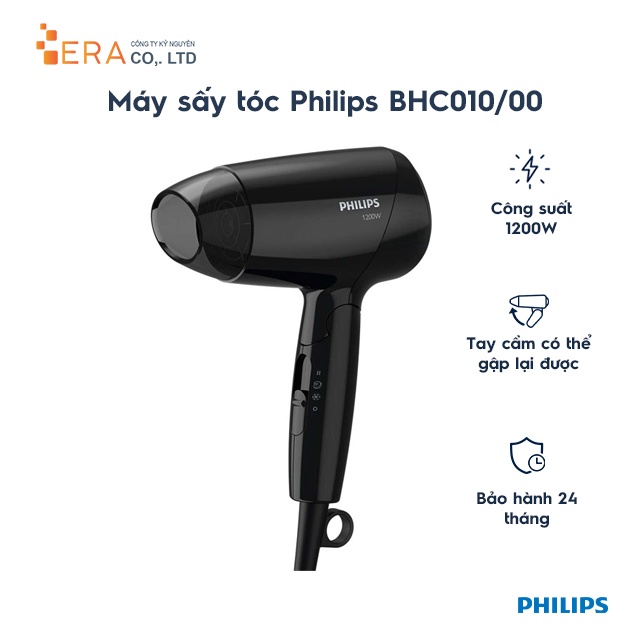 Ảnh Máy sấy tóc Philips BHC010 1200W - Hàng chính hãng 1
