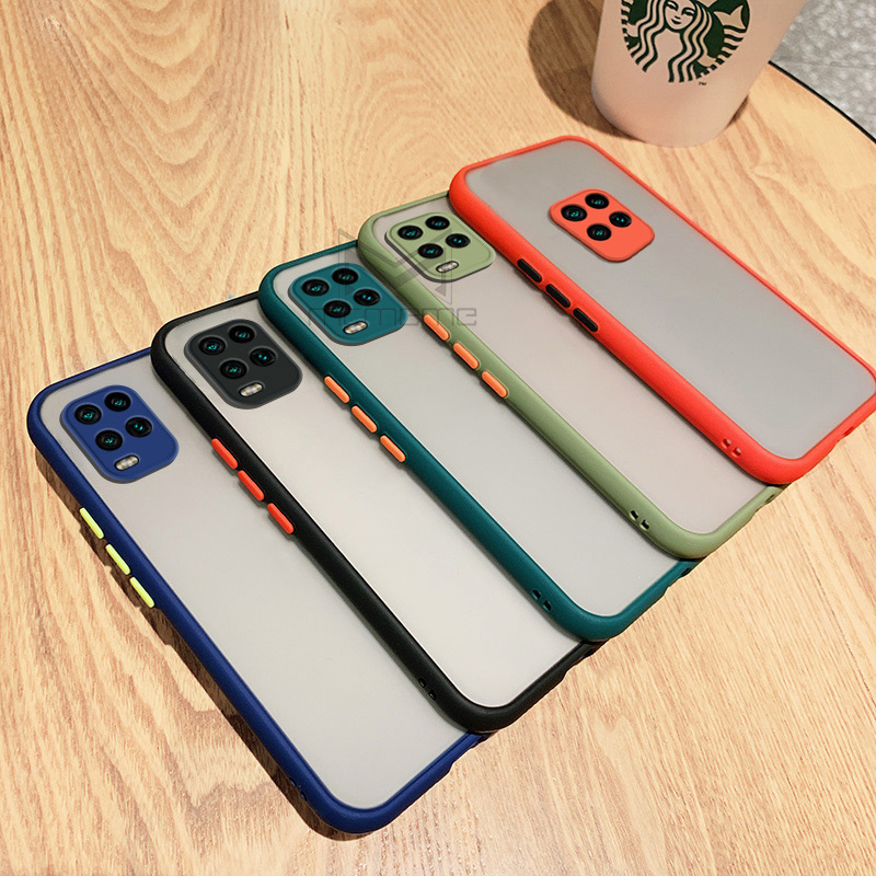 Ốp điện thoại nhám chống sốc cho Redmi 14C 14R 13 13C 12 12C 11A 10C 10A Note 9 9T Pro 9s 9A 9C 4G 5G 2023 2024