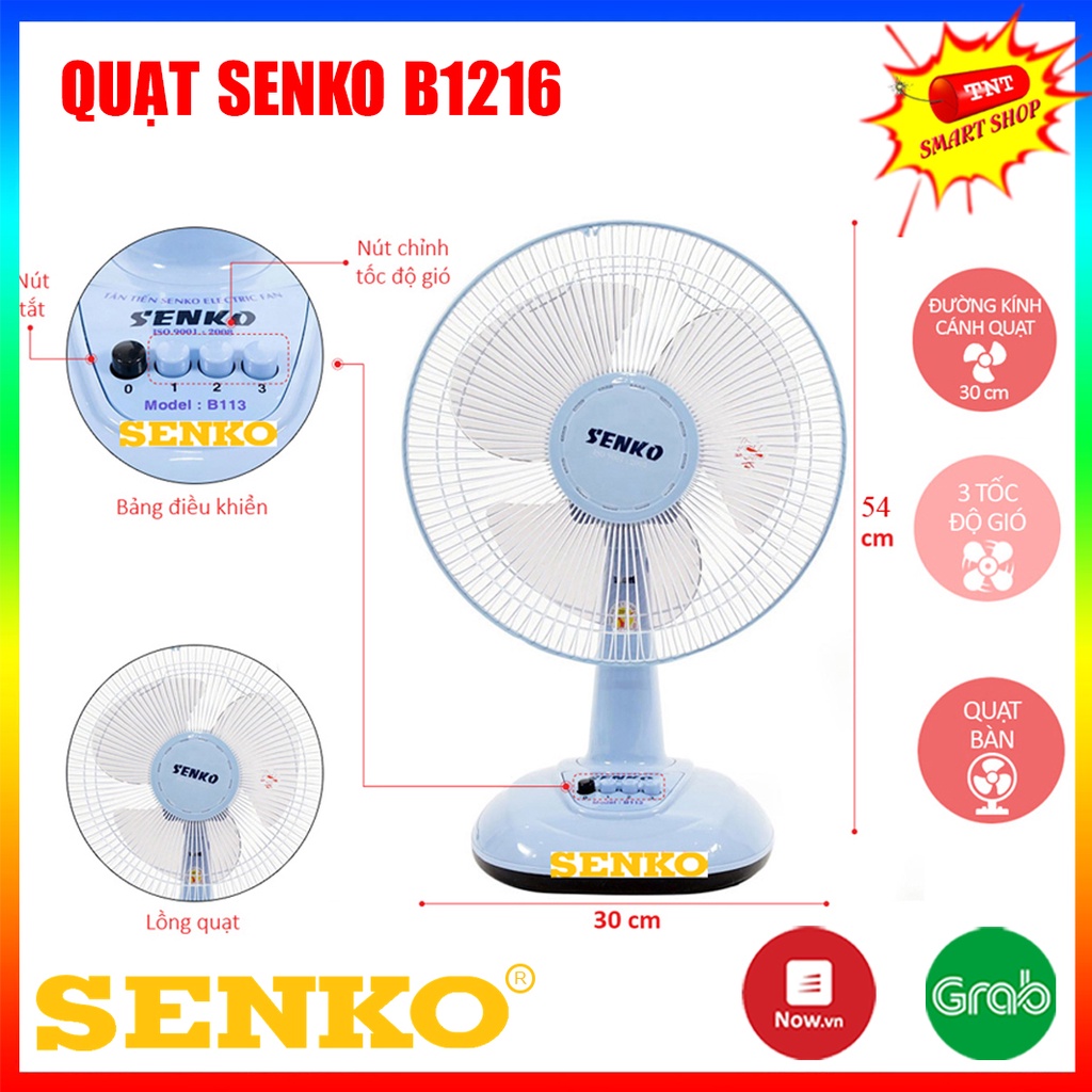 Quạt cây Senko quạt lỡ LTS1636 - Quạt Điện Đứng Senko L1638 - QUẠT ...