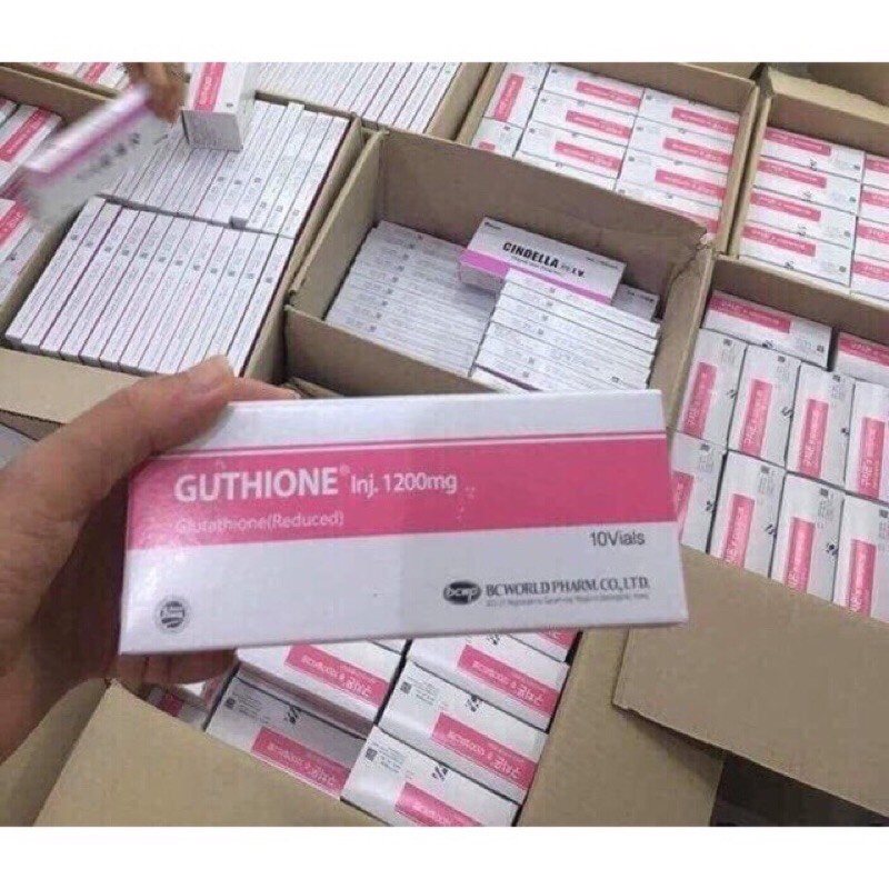 Glutathion 1200mg bột pha tiêm trắng da 1 Lọ