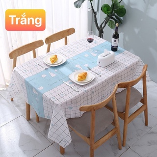 Khăn thảm trải bàn nhựa PVC chống thấm nước 88107