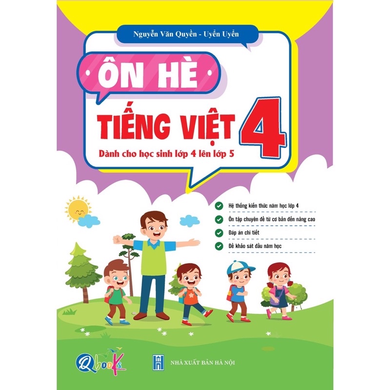 Ảnh Sách - (Combo 2 cuốn) Ôn Hè Toán 4 + Tiếng Việt 4 (Dành Cho Học Sinh Lớp 4 Lên Lớp 5) 2