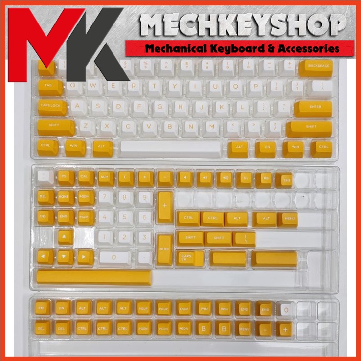 Bộ Keycap FSA Banana PBT Double shot cho bàn phím cơ | Shopee Việt Nam