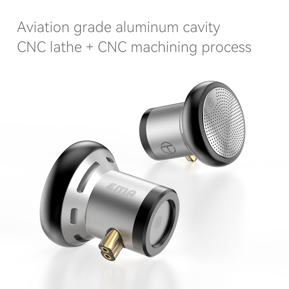 Tai Nghe Nhét Tai Bằng Kim Loại 14.2mm Có Dây Cáp Thay Thế Cho TRN Kirin MT1 VX Pro V90
