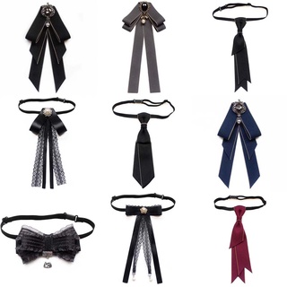 【20 Kiểu】cà Vạt Nơ Ren Chuyên Nghiệp Điều Chỉnh Được Phong Cách Vintage JK