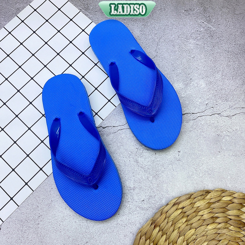 ( PHOM NHỎ TĂNG 1 SIZE) Dép xốp dép lào xốp khách sạn thông dụng nhiều màu siêu nhẹ LADISO cho cả nam và nữ TT285 - ảnh 4