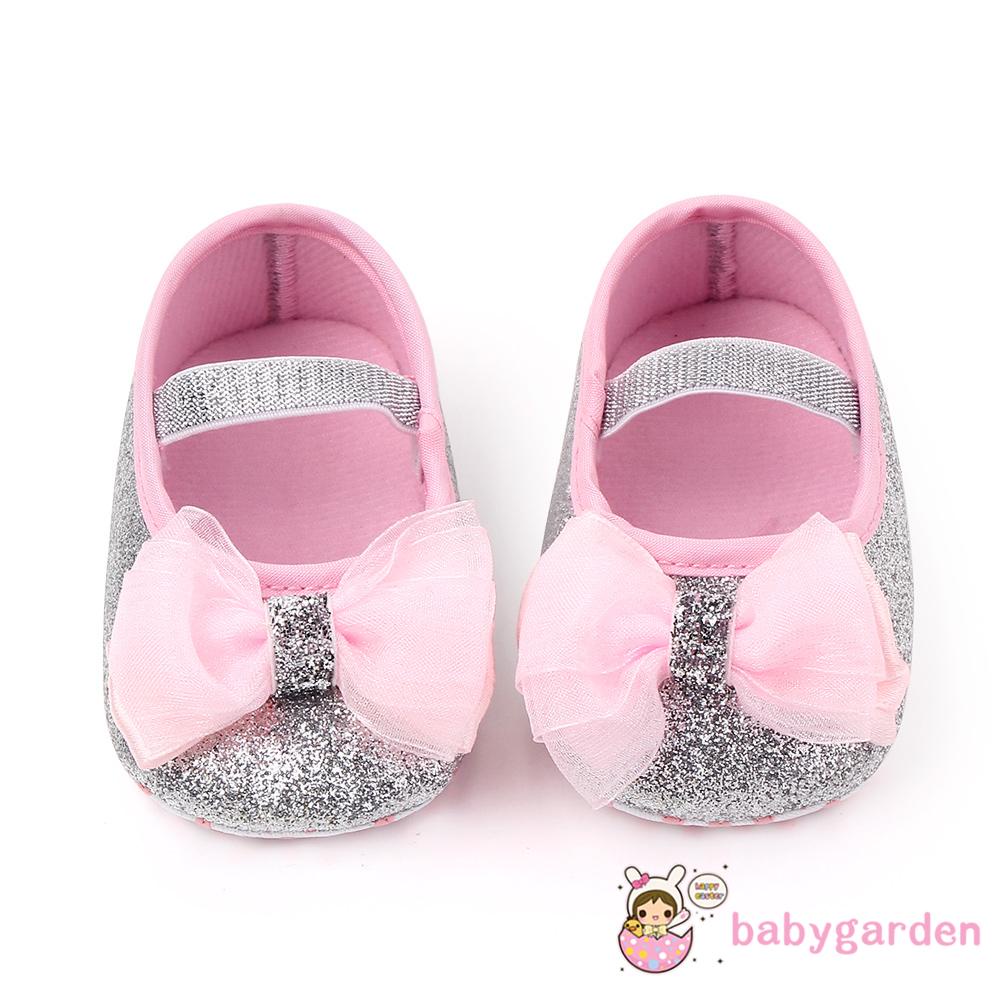 Giày Búp Bê Đế Mềm Chống Trượt Xinh Xắn Dành Cho Bé Gái