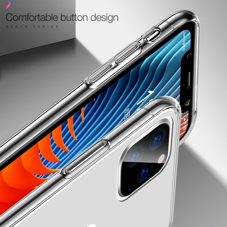 Ốp điện thoại Trong Suốt Siêu Mỏng Trong Suốt Cho iPhone 16 15 14 13 11 12 Pro Max XS Max XR X TPU Mềm Silicone 5 6 6s 7 8 SE Ốp điện thoại