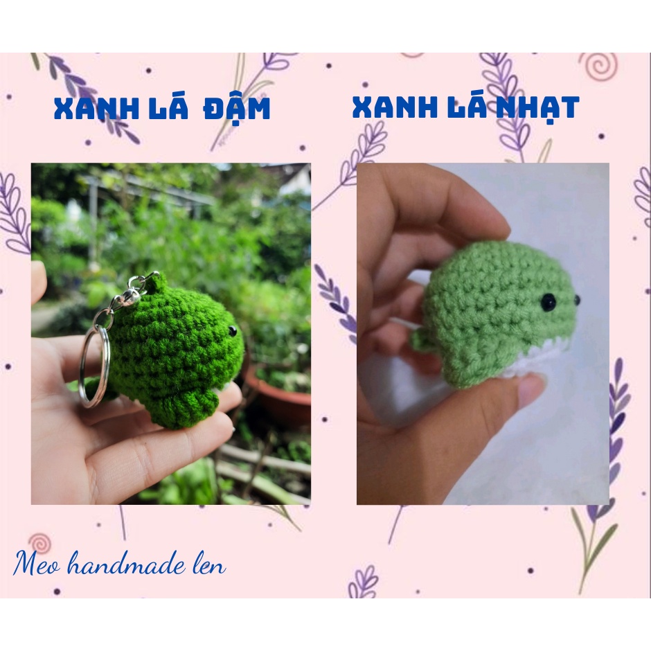 Móc khóa cá voi - Handmade len -  Amigurumi (có chuông)