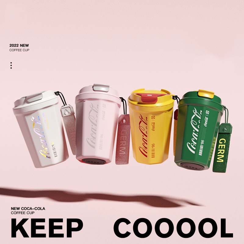Ảnh Cốc cà phê cách nhiệt  germ bằng thép không gỉ cấp y tế 316 được Coca-Cola ủy quyền 2