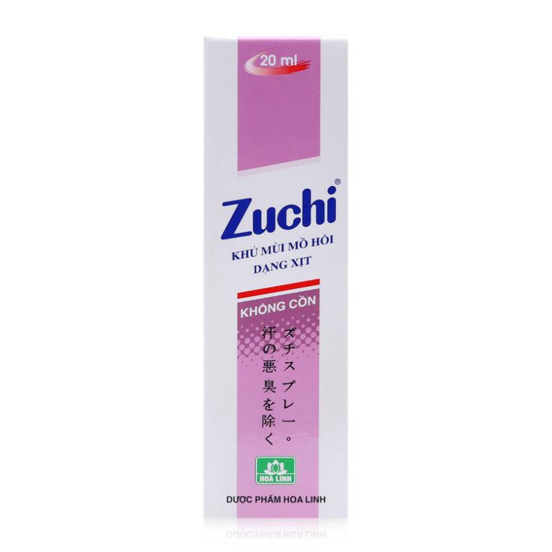 Ảnh Xịt khử mùi hôi nách Alcohol Free Zuchi (20ml) hương thơm nhẹ, không cồn, không kích ứng da - XZ2 01 2