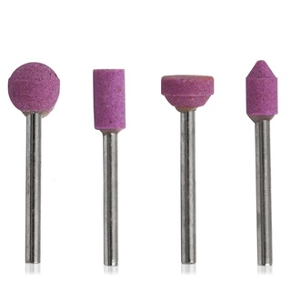 7 Cái / bộ Đường Kính Chân 3 Mm Mài Mòn Đá Mài Đầu Bánh Xe Cho Dremel Dụng Cụ Xoay Phụ Kiện