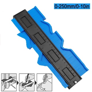 250mm / 120mm Hồ Sơ Đo Đường Viền Thước Shaper Không Đều Đường Viền Thước Radian Thước Đa Dạng Hình Thước Sao chép Thước Vòng Cung Thước