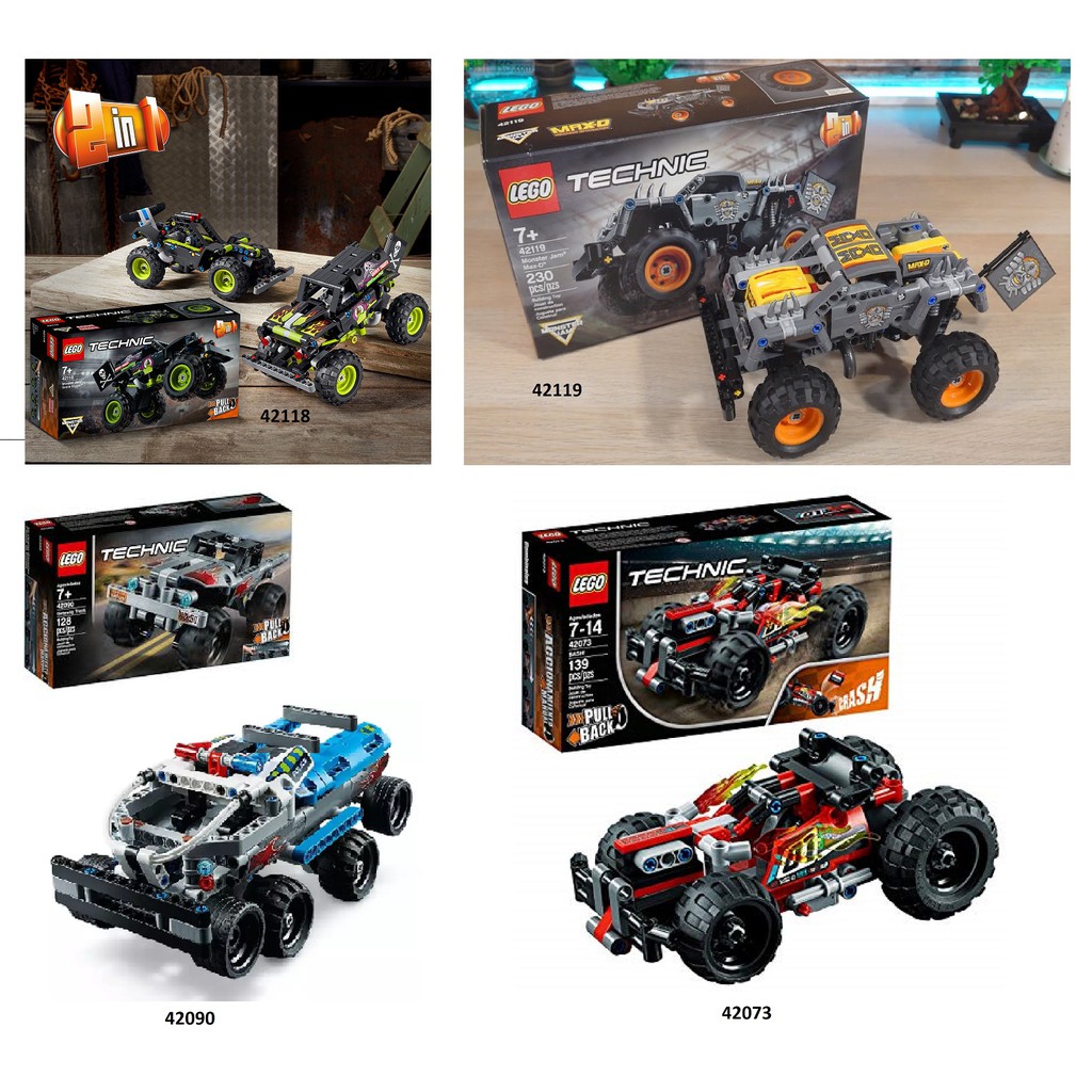 LEGO - TECHNIC - Mô Hình Lắp Ráp Các Loại Xe Đua (P1) | Shopee Việt Nam