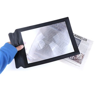 Kính Lúp Khổ A4 Hỗ Trợ Đọc Sách Tiện Dụng Cho Gia Đình / Văn Phòng